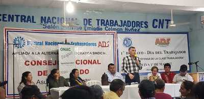 CNT pide calmar las aguas y dejar gobernar al presidente | .::Agencia IP::.