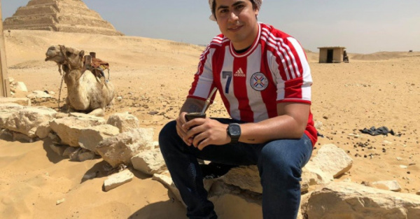 El paraguayito que se hizo viral con el “furor egipcio”