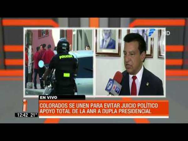 Colorados se unen para evitar juicio político