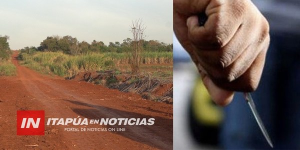 BELLA VISTA: APUÑALÓ A SU CONCUBINA TRAS UNA DISCUSIÓN