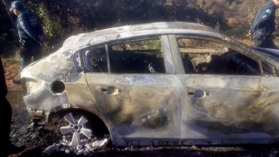 Hallan al menos un cuerpo calcinado en vehículo con chapa paraguaya en Brasil - Nacionales - ABC Color