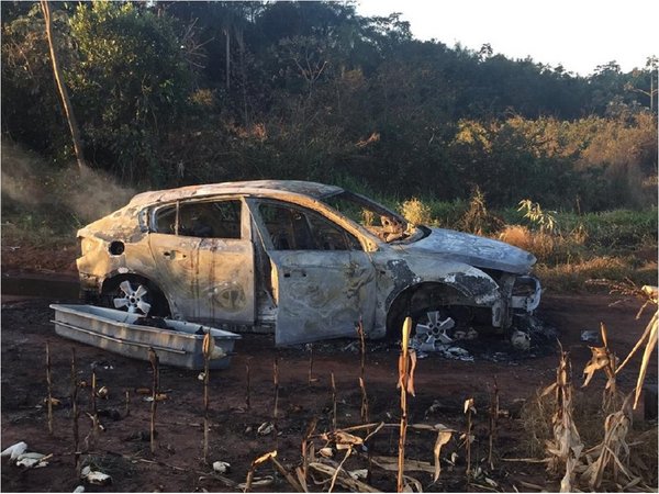 Hallan cuerpo calcinado de paraguayo en Ponta Porã