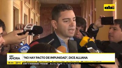 “No hay pacto de impunidad” dice Alliana - ABC Noticias - ABC Color