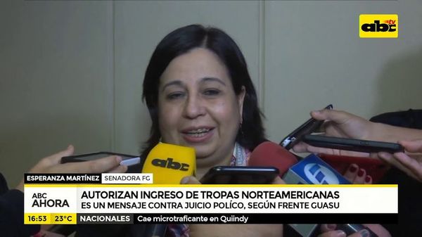 Autorizan ingreso de tropas norteamericanas - ABC Noticias - ABC Color