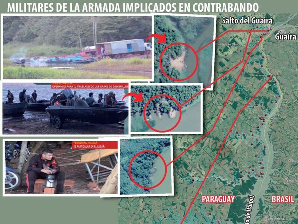 Armada calla ante militares involucrados en contrabando