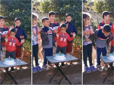 La perrita que echó la torta hizo "milagro"