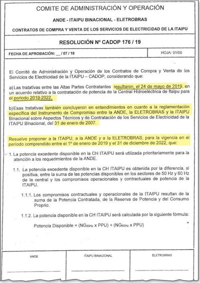 Borrador de contratación tampoco preveía beneficios para el Paraguay - Economía - ABC Color