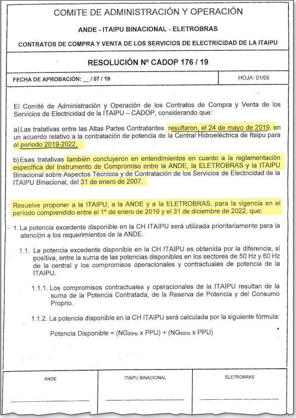 Borrador de contratación tampoco preveía beneficios para el Paraguay - Economía - ABC Color