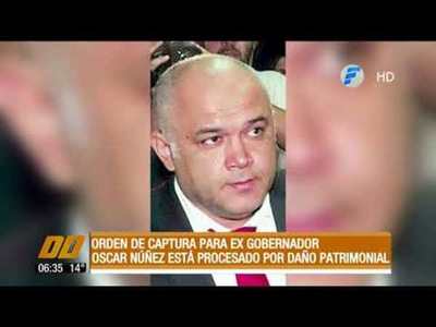 Orden de captura para ex gobernador