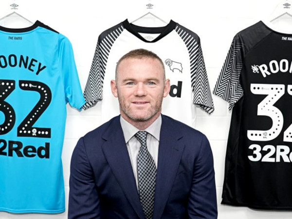 Wayne Rooney será futbolista y DT del Derby County