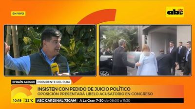 Insisten con pedido de juicio político - ABC Noticias - ABC Color