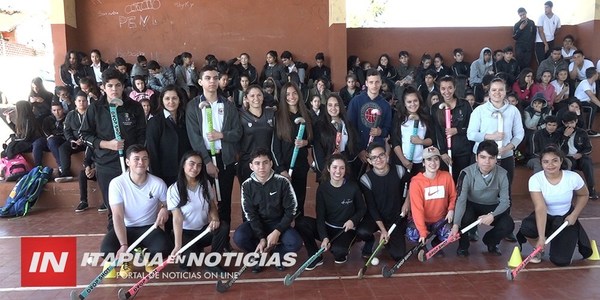 “JUGÁ HOCKEY EN EL COLE LLEGÓ AL COLEGIO SAN ISIDRO