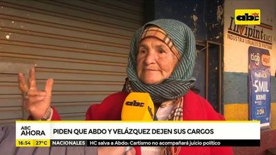 Sondeo: piden que Mario Abdo y Velázquez dejen sus cargos - ABC Noticias - ABC Color