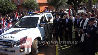 RECEPCIONAN PATRULLERA 0 KM PARA COMISARÍA 29 DE GRAL. DELGADO