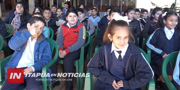 INICIÓ CAMPAÑA DE DESPARASITACIÓN EN ESCUELAS DE ITAPÚA