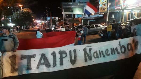 En Ciudad del Este también claman por juicio político - Nacionales - ABC Color