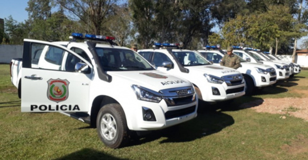 Entregan nuevas patrulleras para polis de San Pedro