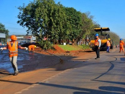 Avanzan obras en calles alternativas al multiviaducto de Ciudad del Este