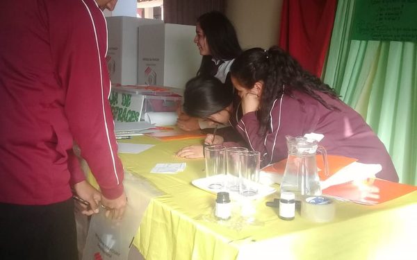 Jóvenes de Villarrica aprenden ciudadanía e importancia de la participación electoral