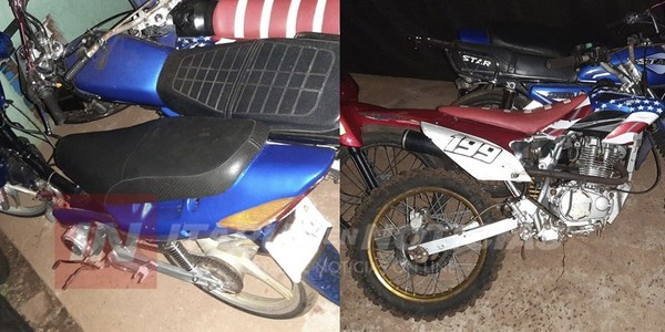 MENOR ACUMULABA MOTOCICLETAS DE DUDOSO ORIGEN EN CASA DE SU TÍA.