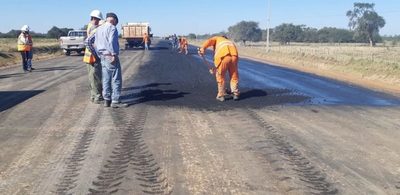 Arrancaron obras de la ruta bioceánica