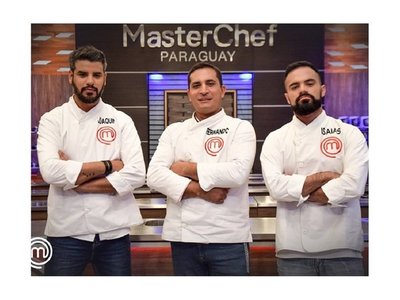 Estos son los tres finalistas de Masterchef Paraguay