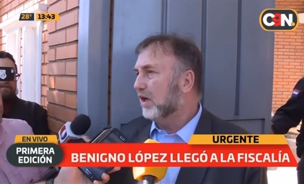 Benigno López dice que la prensa lo mete en problemas