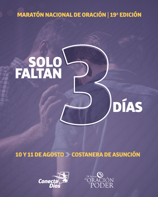 Maratón de Oración: En 3 días más las familias orarán por Paraguay