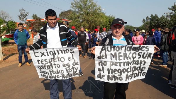 Tras acuerdo levantan cierre de ruta en San Pedro