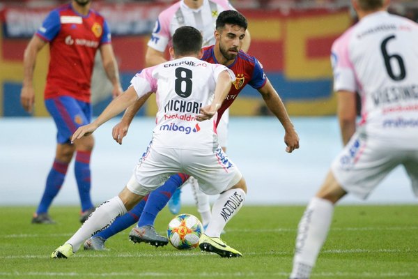 Con Riveros y Alderete, el FC Basel cayó en Champions