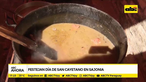 Festejan día de San Cayetano en Sajonia - ABC Noticias - ABC Color