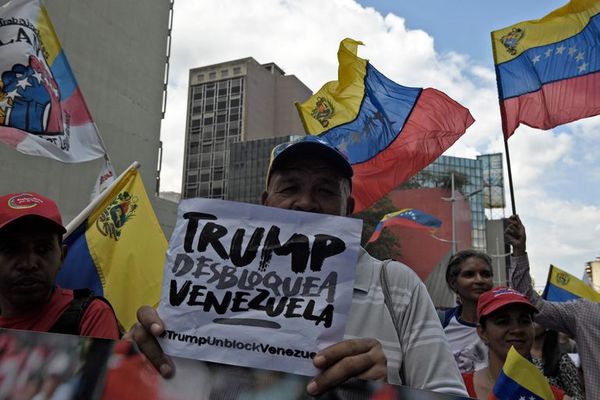 Chavismo toma las calles en rechazo al bloqueo y “agresión” de EE.UU. - Mundo - ABC Color