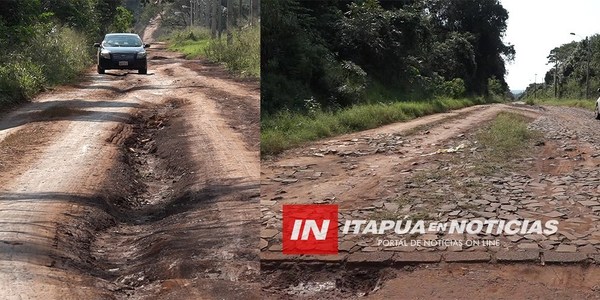 TRAMO RUTA 1- STO. DOMINGO- ITA PASO ESTÁ INTRANSITABLE