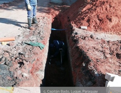 Essap: Luque tendrá 800 metros de cañerías nuevas en su red cloacal