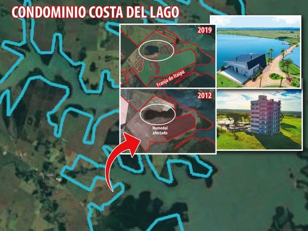 Spalding otorgó permiso para que condominio utilice franja de Itaipú
