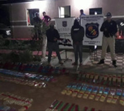 Decomisan 363 kilos de marihuana  pedrojuanina - Paraguay.com