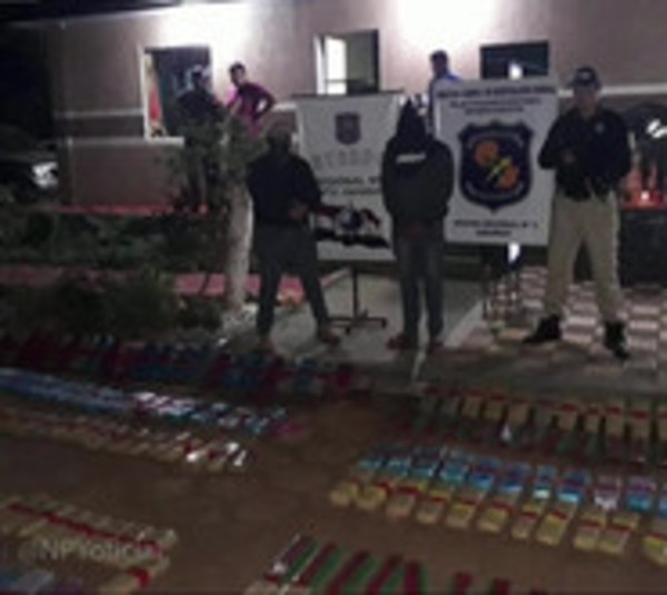 Decomisan 363 kilos de marihuana pedrojuanina - Paraguay.com