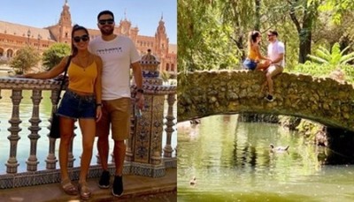 Maga Paez Y Su Marido De Vacaciones Por Europa
