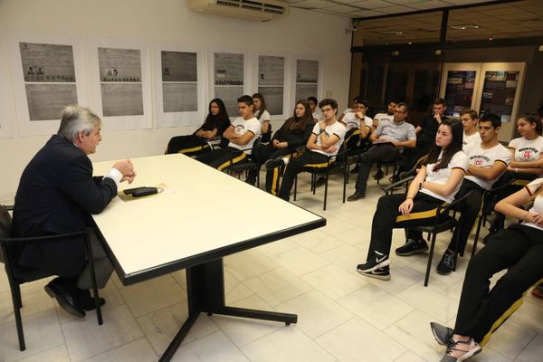 Estudiantes visitaron el Museo de la Justicia