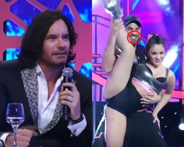 Mario Cimarro le pidió a participante de "Baila" que "esconda" la dentadura