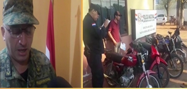 Capturan a asaltantes y recuperan 5 motos robadas | Noticias Paraguay