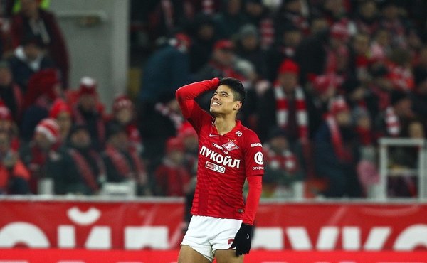¿El último partido de Melgarejo con el Spartak?