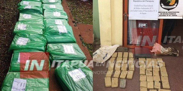 EFECTIVOS DE LA GEO TRASLADAN MARIHUANA INCAUTADA DESDE ENCARNACIÓN HASTA MARÍA AUXILIADORA.