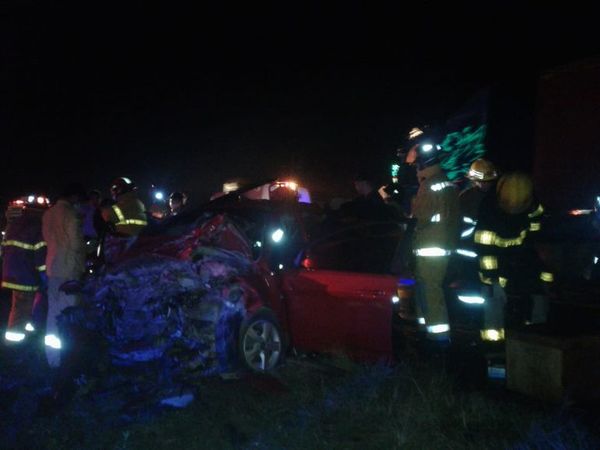Una fallecida y cinco heridos en choque en Misiones - Nacionales - ABC Color