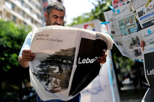 Diario libanés publica edición sin artículos - Mundo - ABC Color