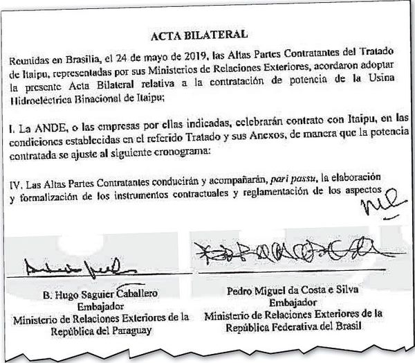 Hay 13 pedidos de informes en el Legislativo brasileño sobre el “Acta” - Economía - ABC Color