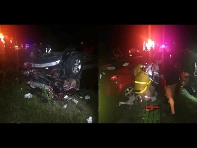 CHOQUE FRONTAL EN MISIONES DEJA CUATRO FALLECIDOS