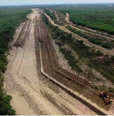 Obras de nueva embocadura en el Pilcomayo se encuentra en etapa final - .::RADIO NACIONAL::.