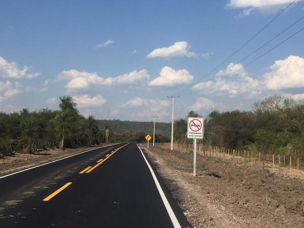 Obras en tramo de la ruta Concepción – Vallemí registran 97% de ejecución | .::Agencia IP::.