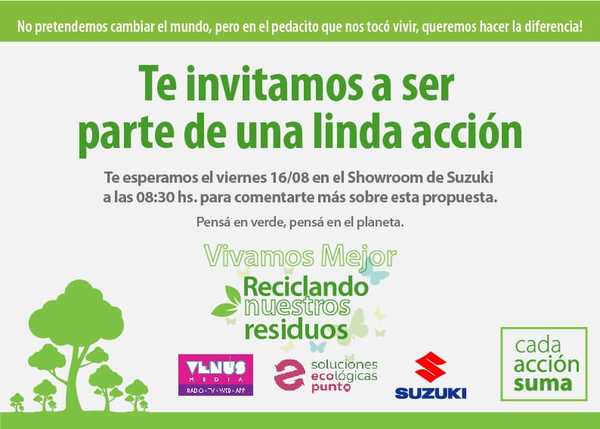 Vivamos mejor reciclando nuestros residuos